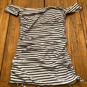 Striped Medium Halter swimsuit top